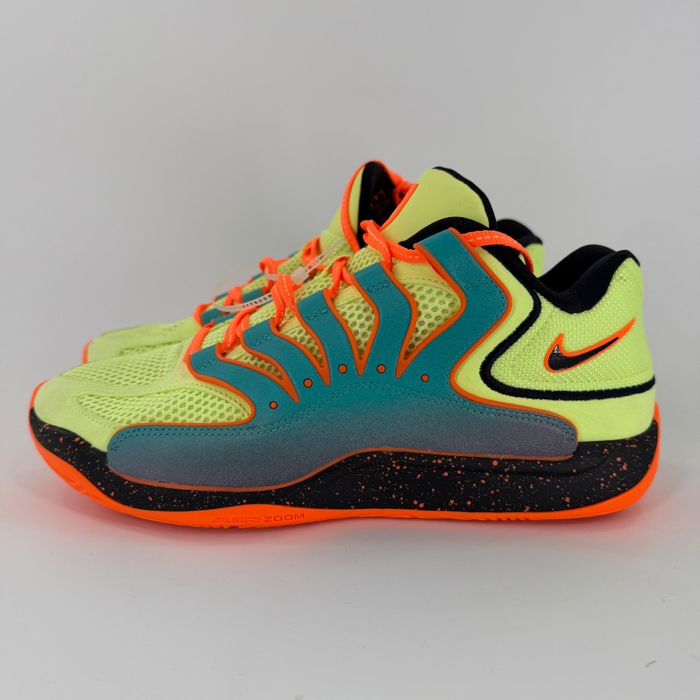Nike KD 14 Basketball Shoes Cyber Red Plum Pulse Aqua CZ0170-300 Mens 10.5